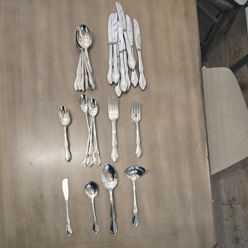 Vtg Oneida Berkeley Square Flatware Lot Of 44 Pieces